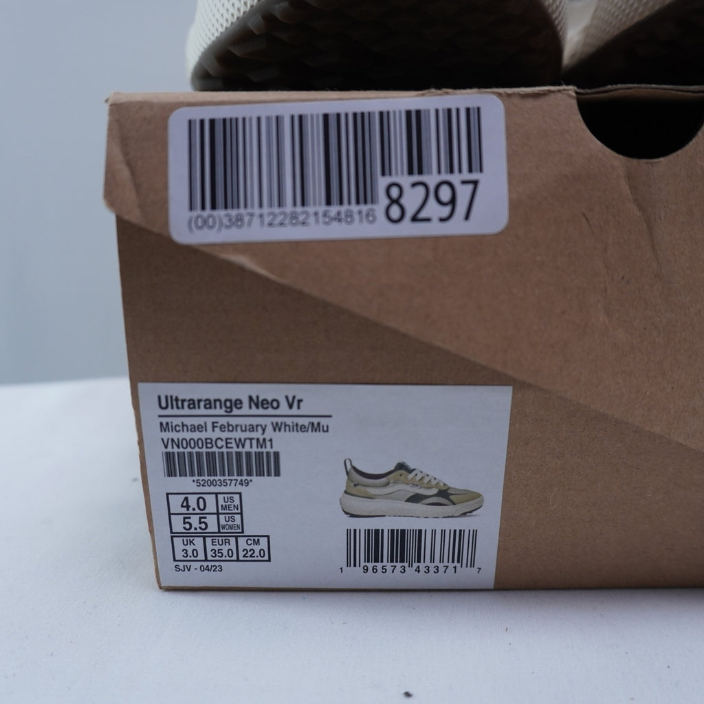 Zapatillas Vans para Hombre Usadas - Beige, Talla 35