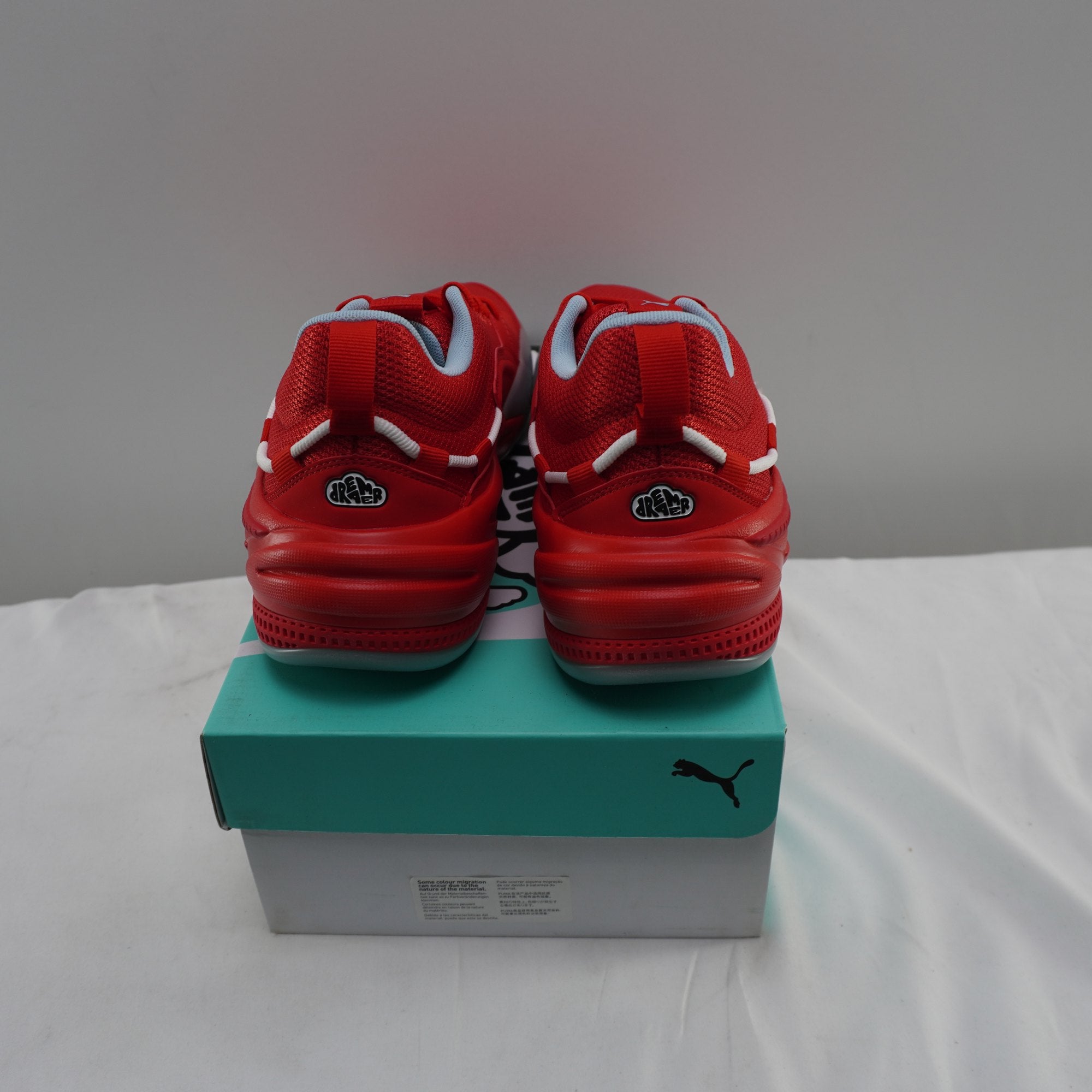 Zapatillas Puma para Hombre Usadas - Rojo, Talla 43