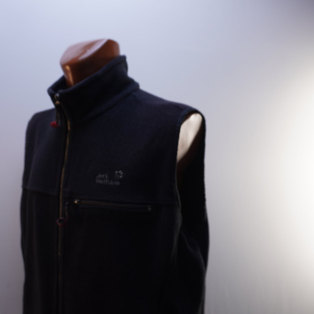 Chaleco Jack Wolfskin para Hombre Usado - Negro, XL