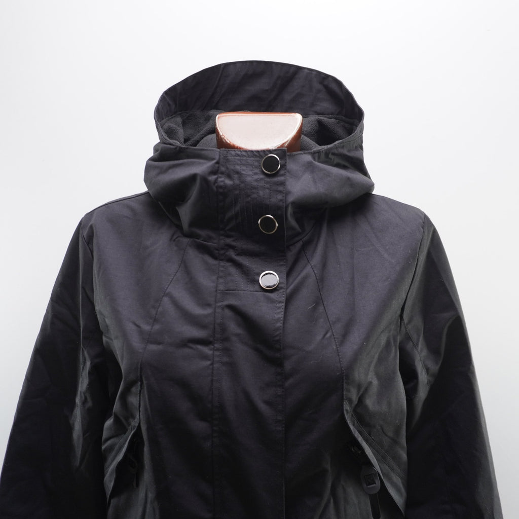 Parka Italian Style para Mujer Usada - Negra, M