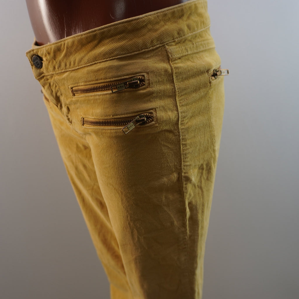 Vaqueros Guess para Mujer Usados - Mostaza, Talla 29