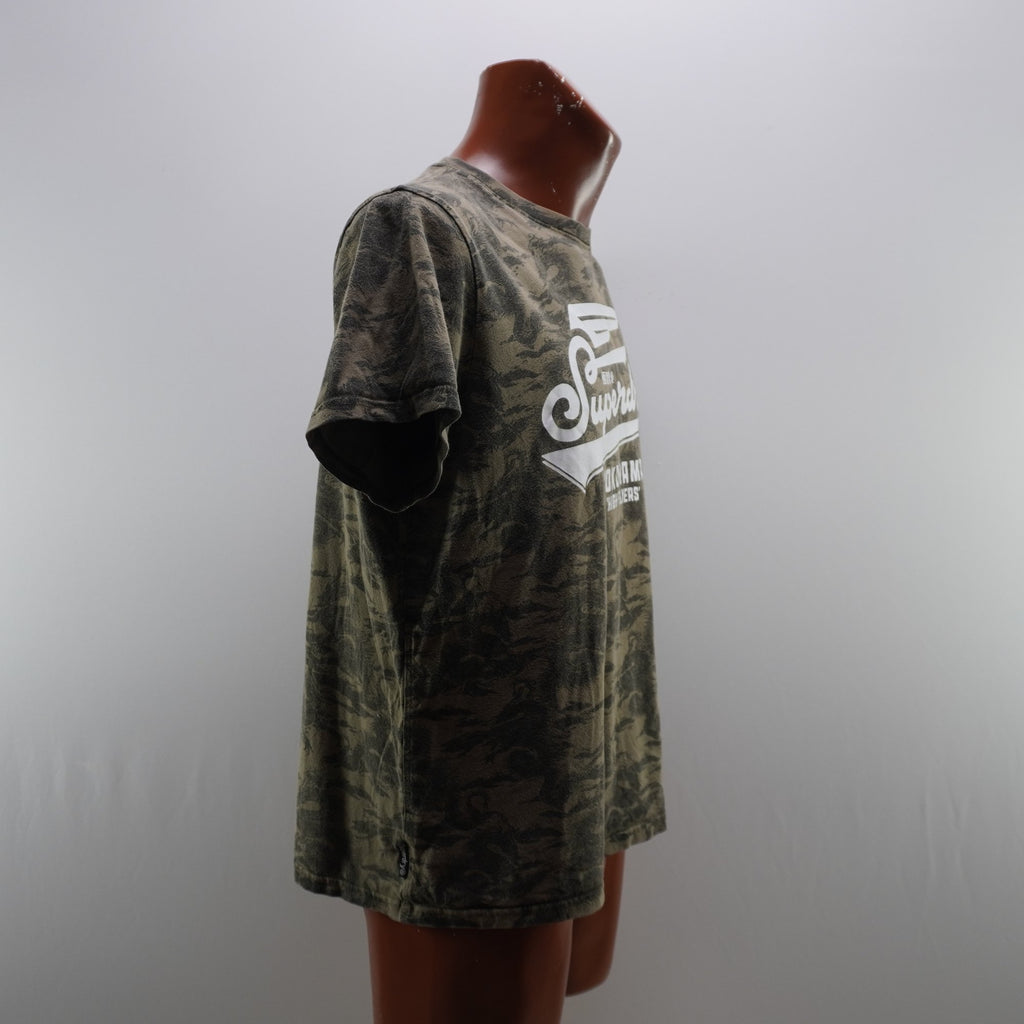 Camiseta Superdry para Hombre Usada - Verde, XXL