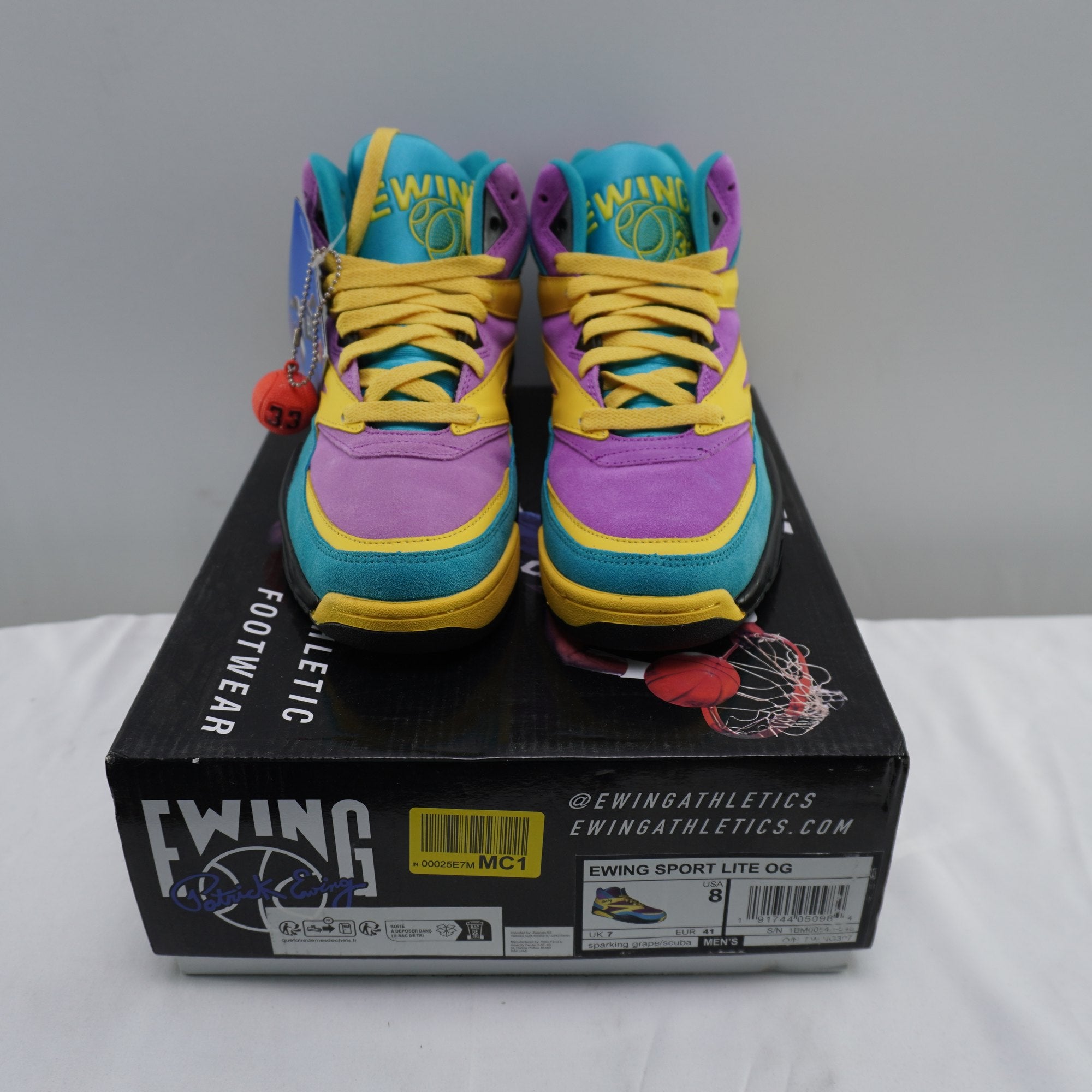 Zapatillas Patrick Ewing 33 para Hombre Usadas - Multicolor, Talla 41