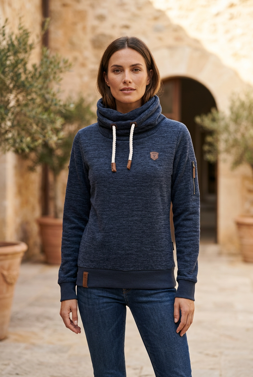 Sudadera con Capucha Naketano para Mujer Usada - Gris, M