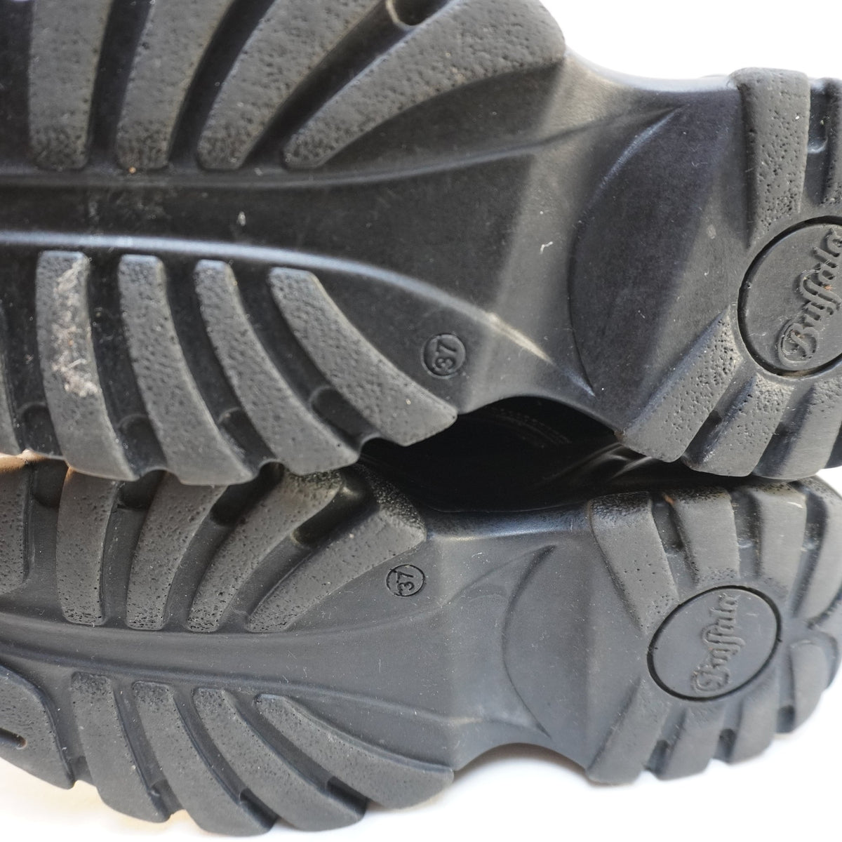 Zapatillas Buffalo para Mujer Usadas - Negro, Talla 37
