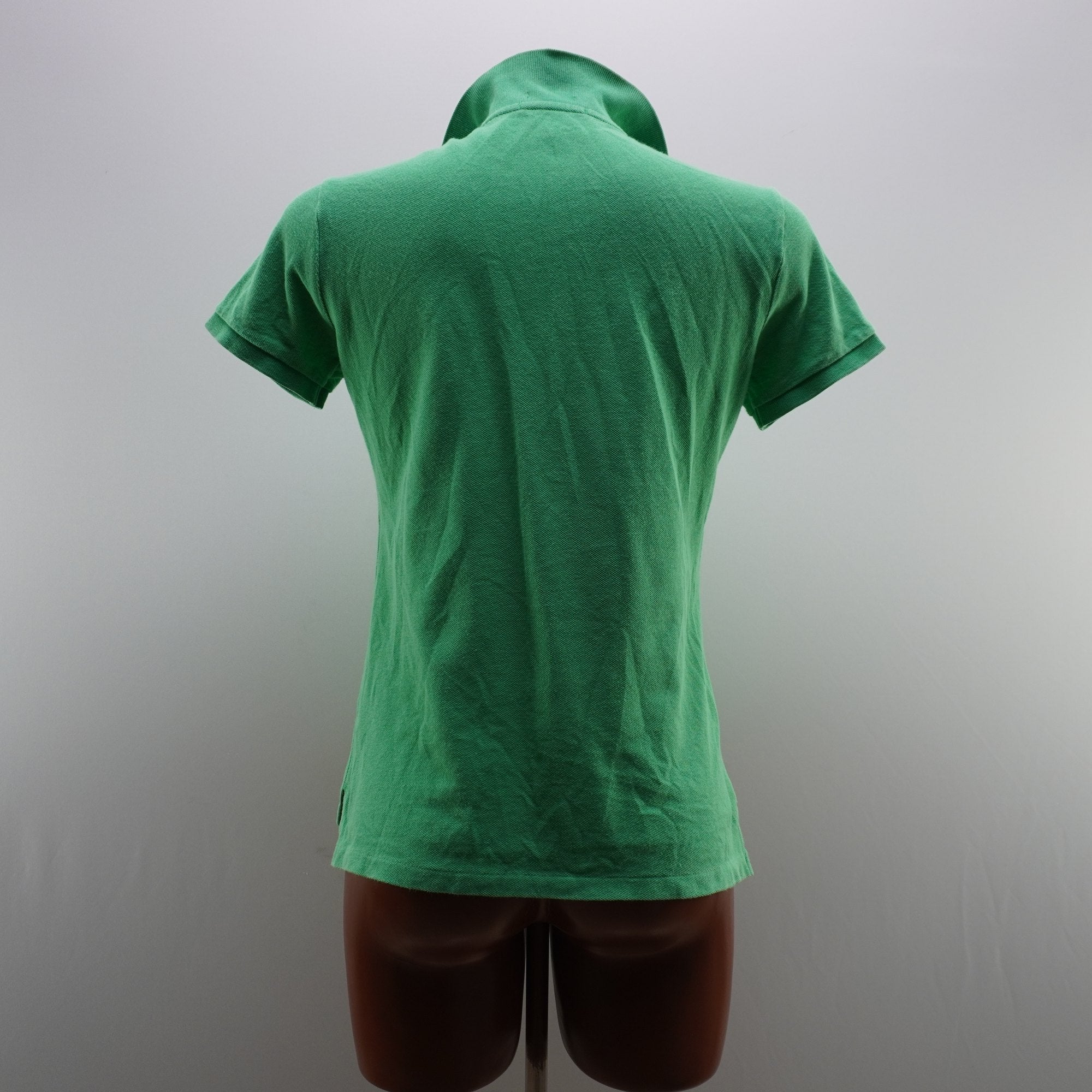 Camiseta de Manga Corta Ralph Lauren para Mujer - Verde, L (Usada en Muy Buen Estado)