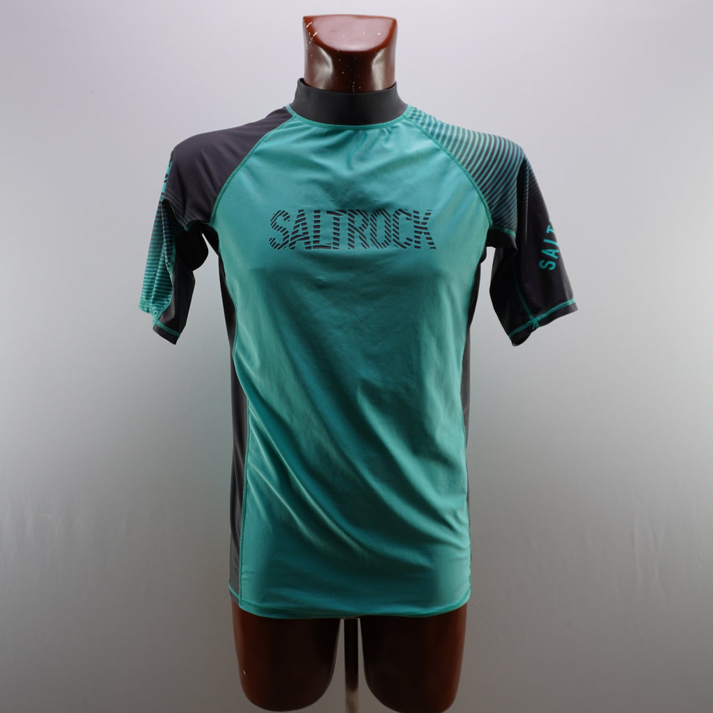Camiseta de Manga Corta Saltrocl para Hombre Usada - Verde, L
