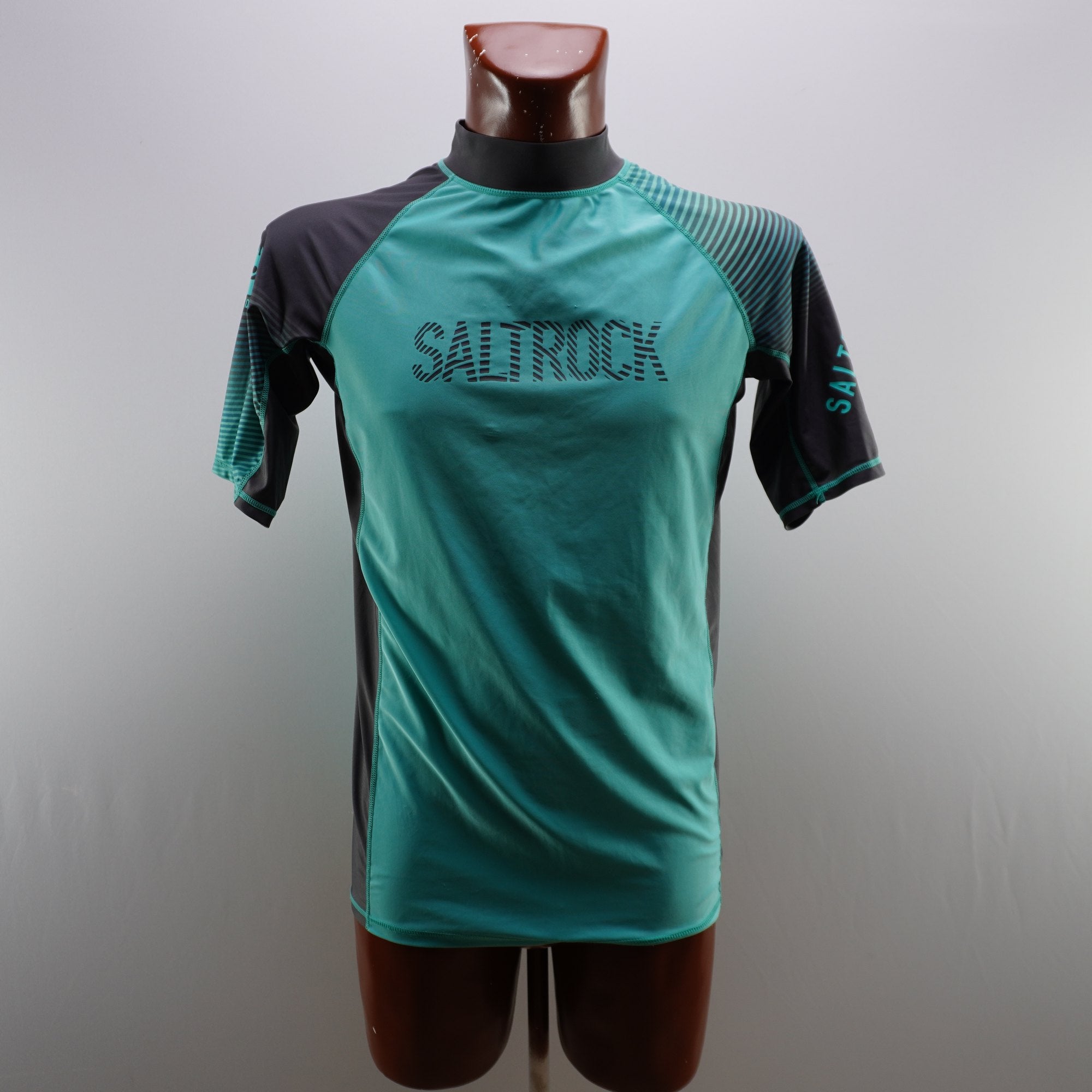 Camiseta de Manga Corta Saltrocl para Hombre Usada - Verde, L