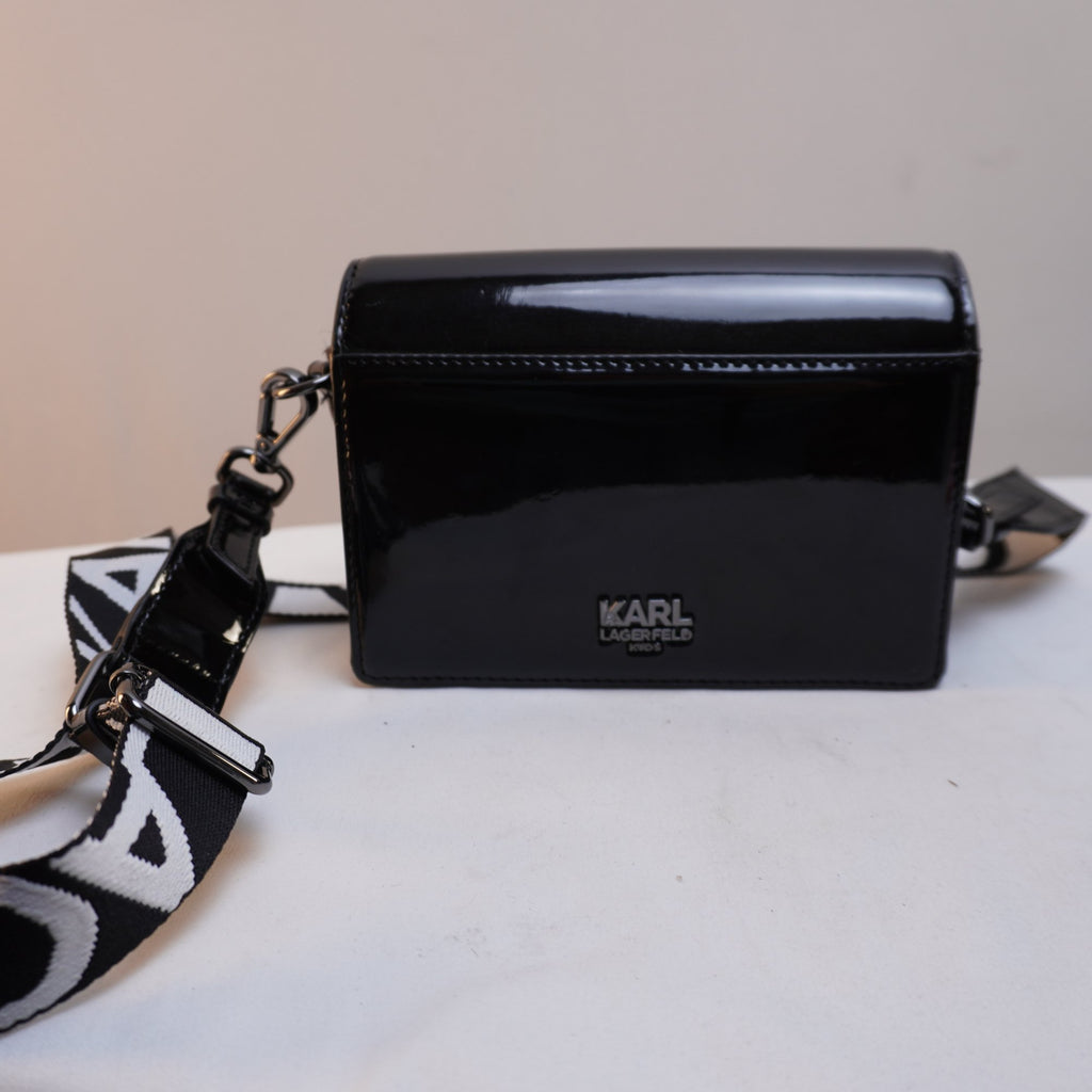 Bolso Baguette Karl Lagerfeld para Mujer Usado - Negro