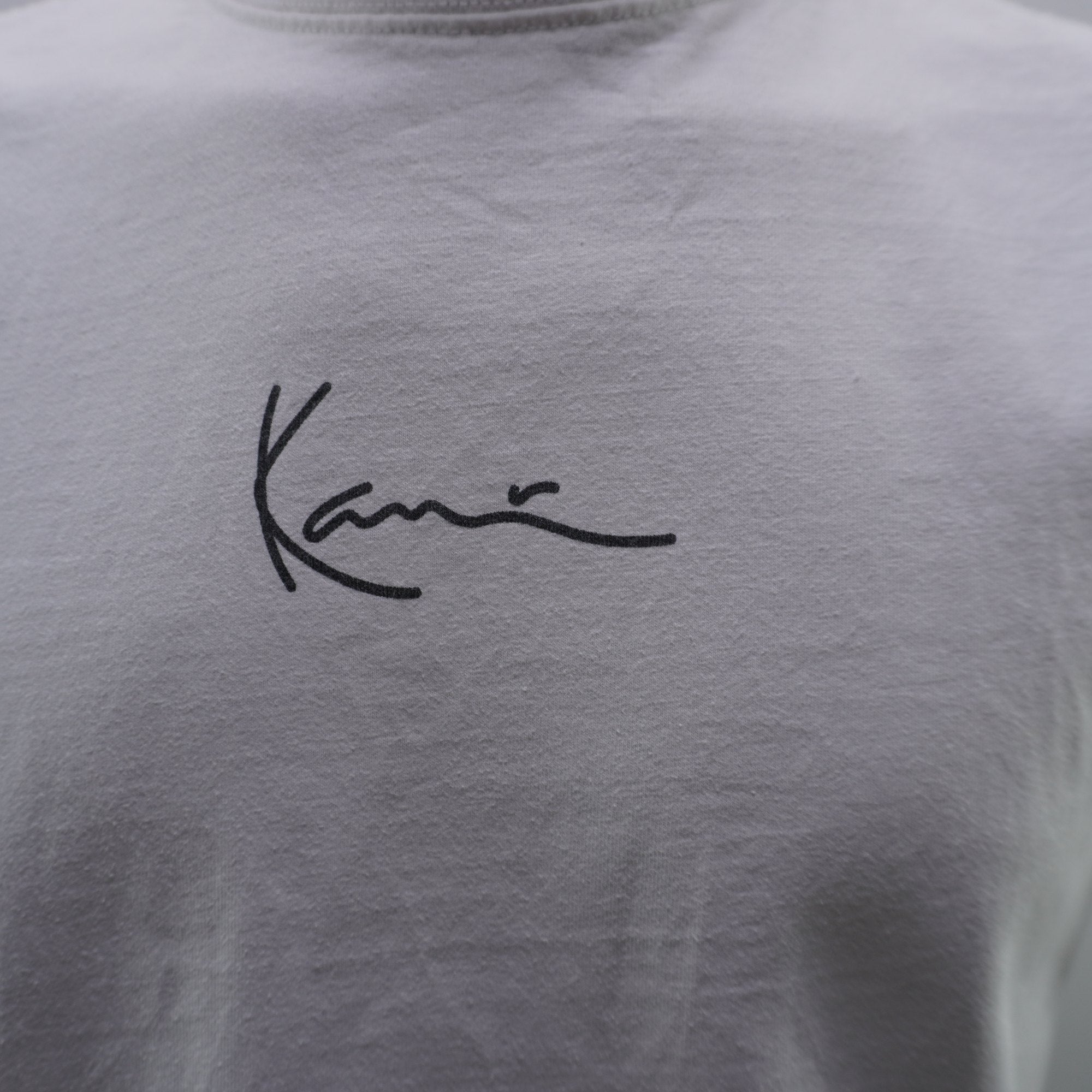 Camiseta de Manga Corta Karl Kani para Hombre Usada - Blanca, S