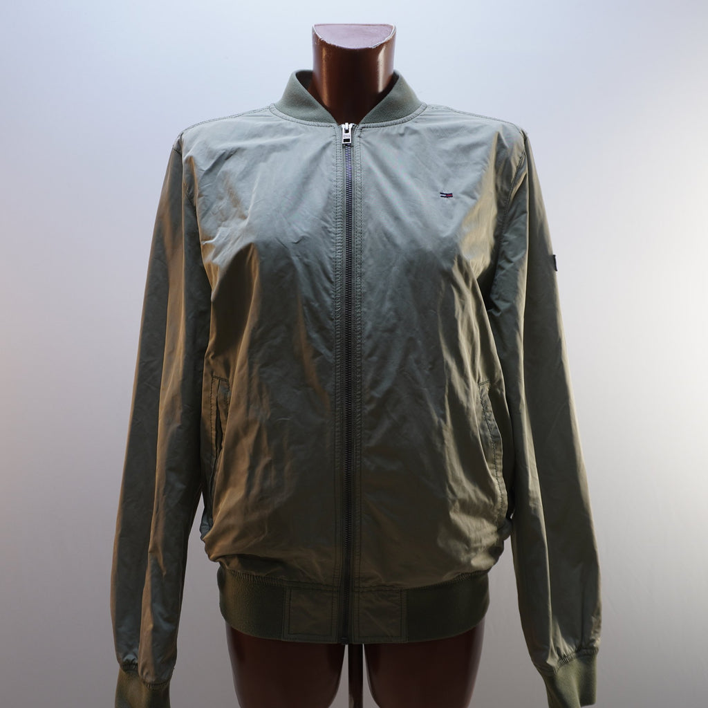 Chaqueta Bomber Tommy Hilfiger para Hombre Usada - Verde, L