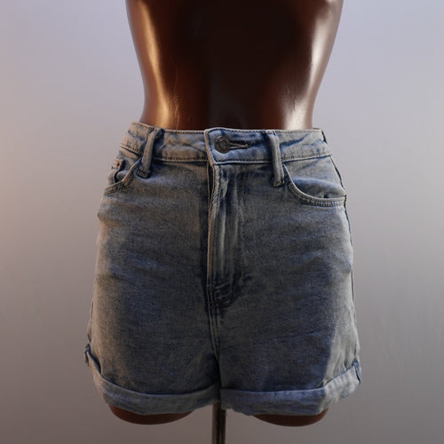 Pantalones Cortos Vaqueros Stradivarius para Mujer Usados - Azul, S