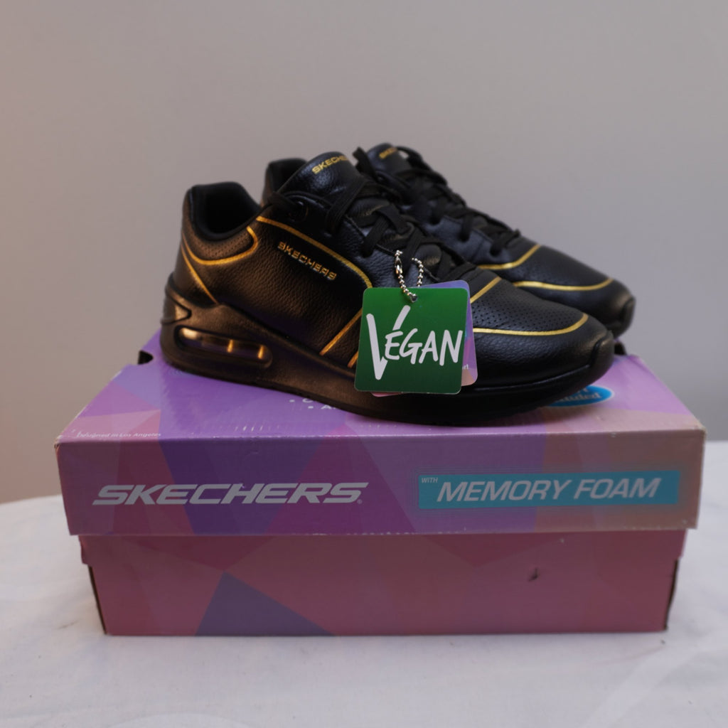 Zapatillas Skechers para Mujer Usadas - Negro, Talla 38