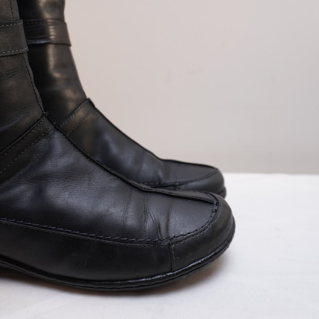 Botas Laura Azaña para Mujer Usadas - Negros, Talla 39