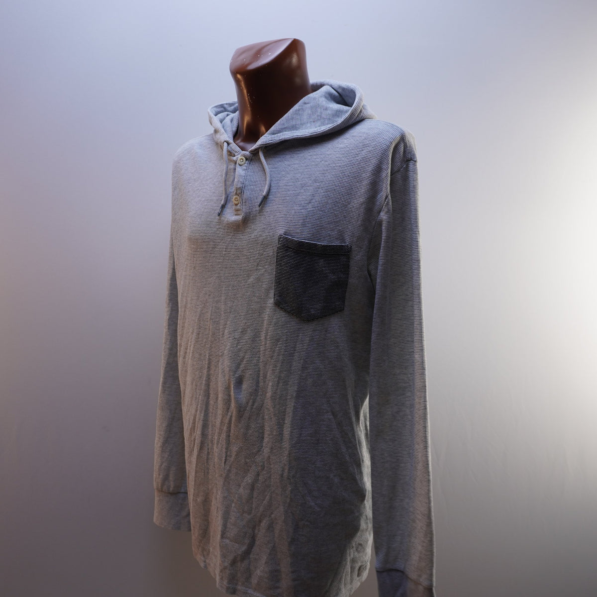 Sudadera con Capucha Quiksilver para Hombre Usada - Gris, XXL
