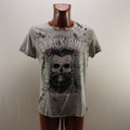 Camiseta de Manga Corta Much More para Hombre Usada - Gris, M