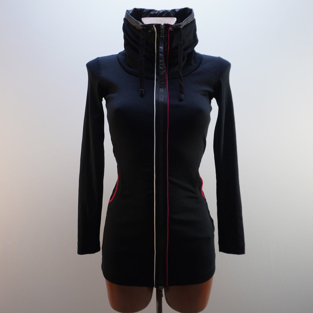 Sudadera con Capucha Marc Cain para Mujer Usada - Negra, Pequeña (S)