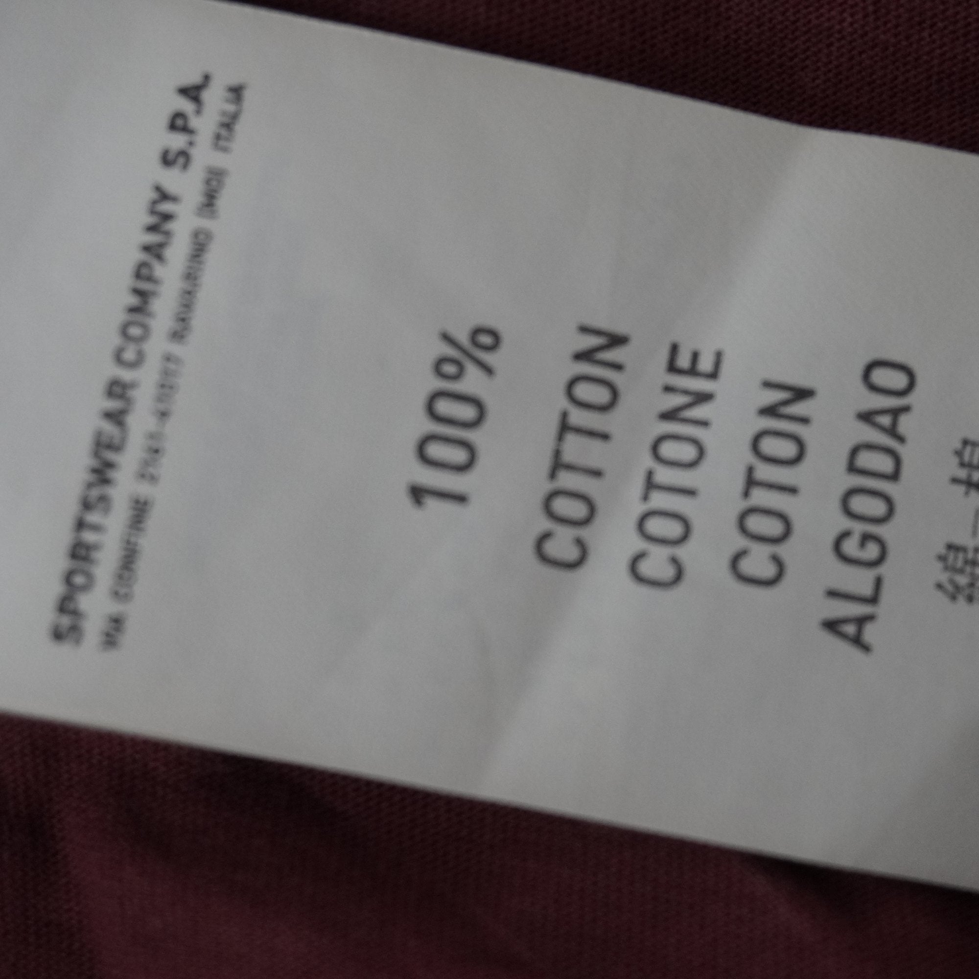 Camiseta de Manga Corta Stone Island para Hombre Usada - Roja, L