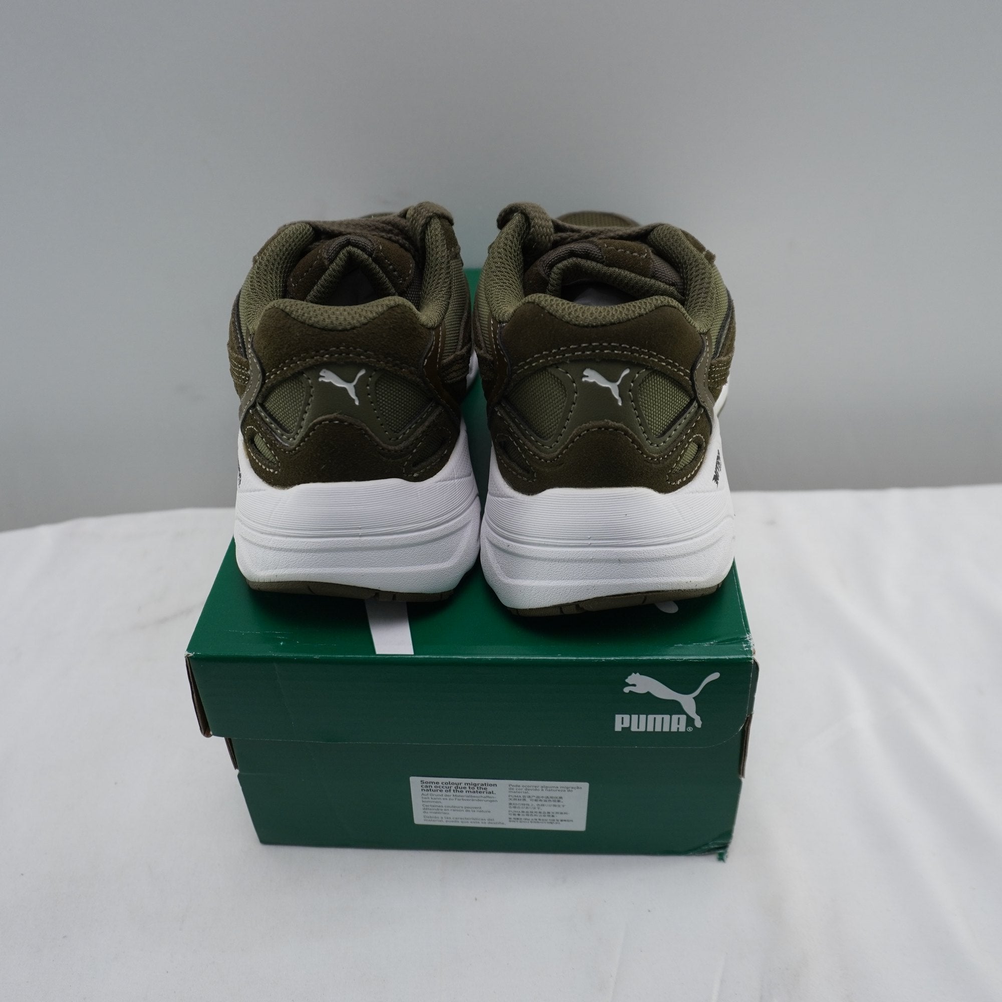 Zapatillas Puma para Mujer Usadas - Verde, 35.5