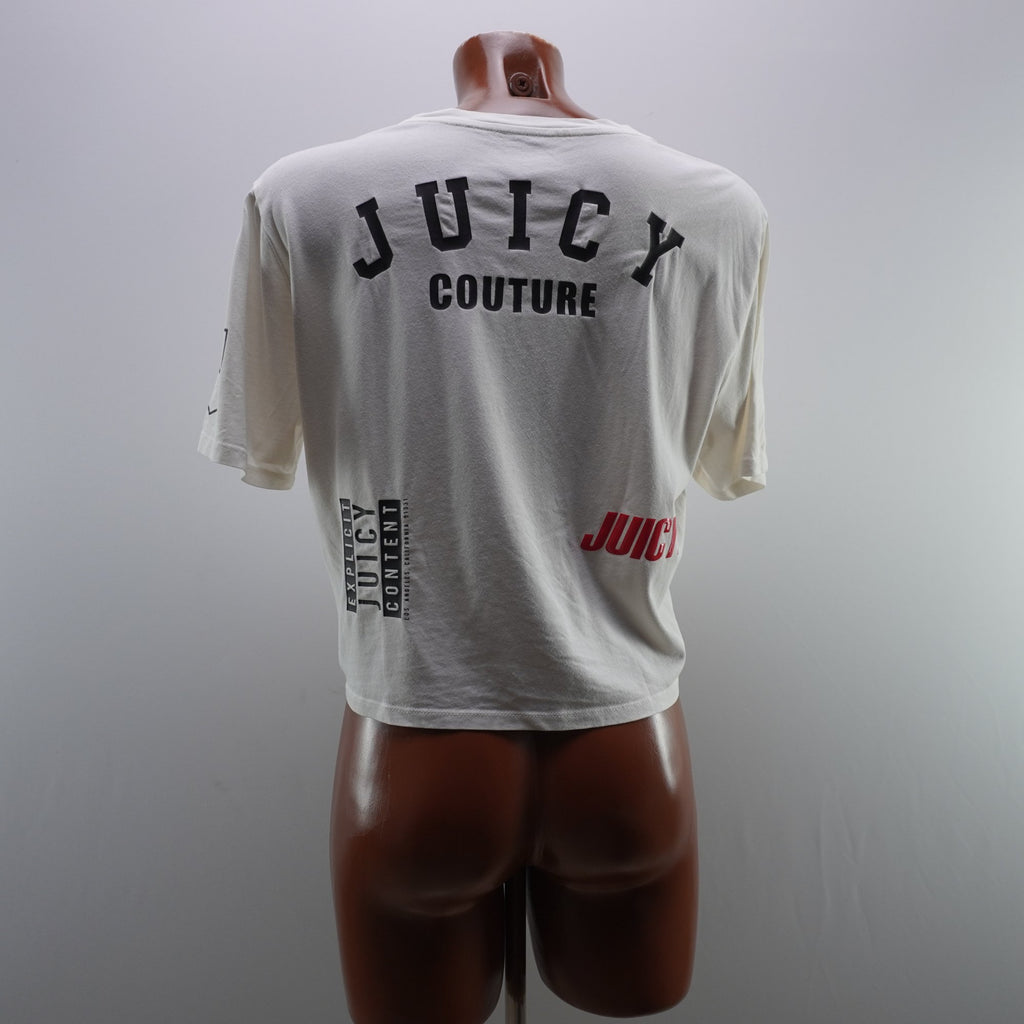 Camiseta Juicy Couture para Mujer - Blanca, S (Usada en Muy Buen Estado)