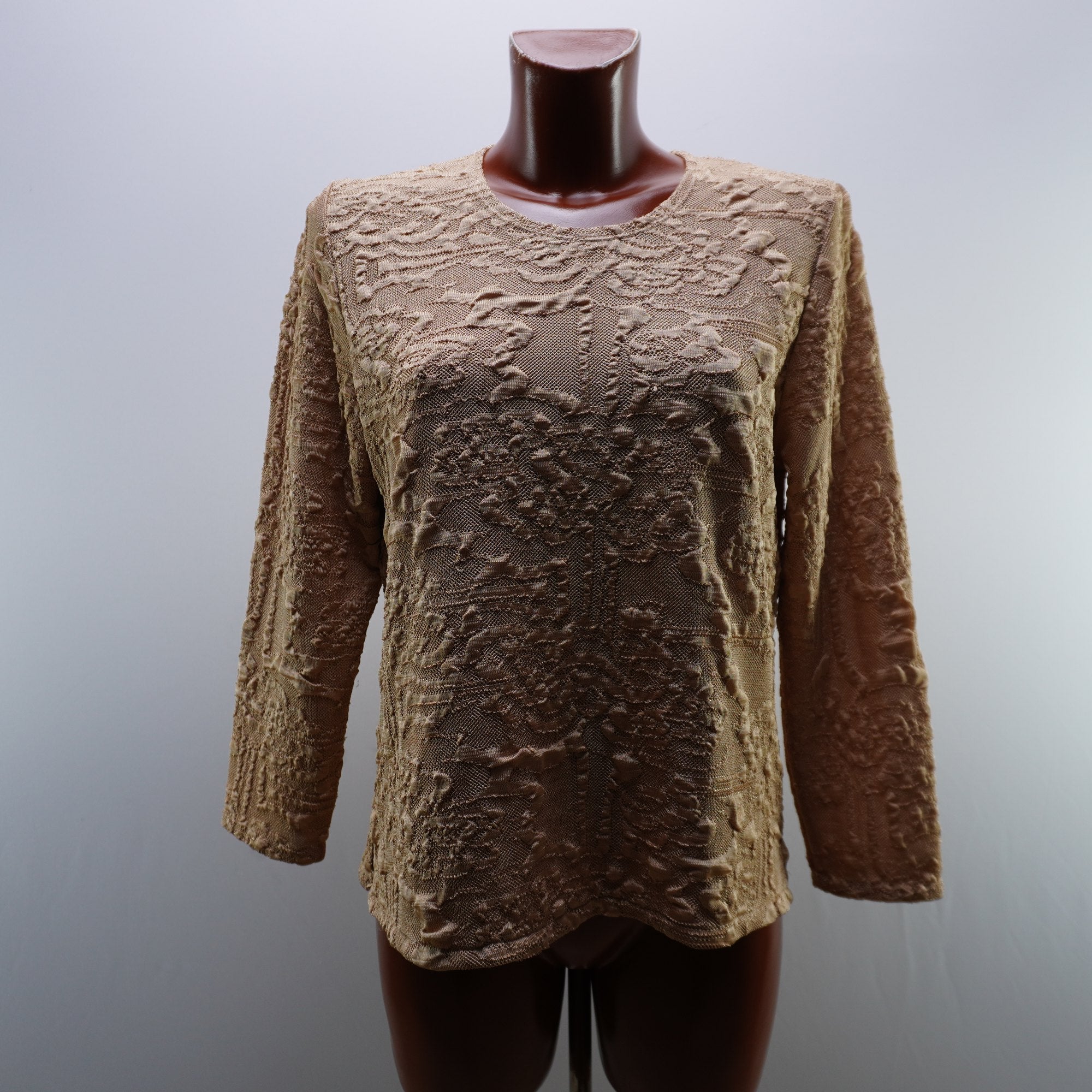 Suéter Beige Italian Style para Mujer - Mediano, Usado en Muy Buen Estado