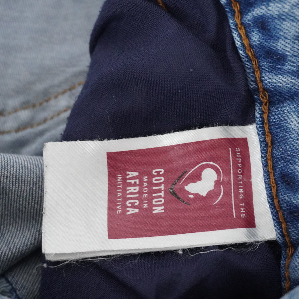 Pantalones Cortos Vaqueros Rainbow para Mujer Usados - Azul, XXXL