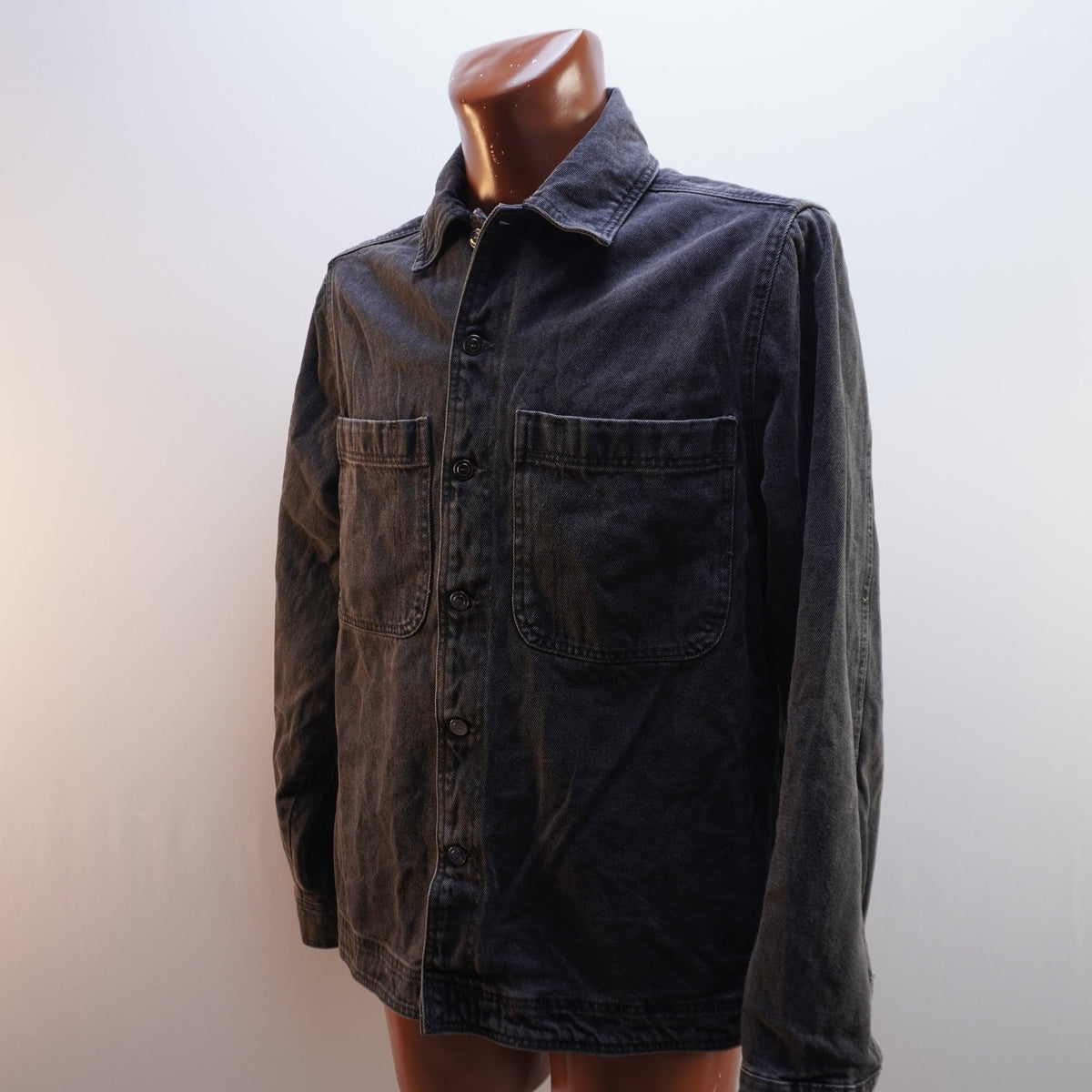 Cazadora Vaquera Reiss para Hombre Usada - Negra, XL