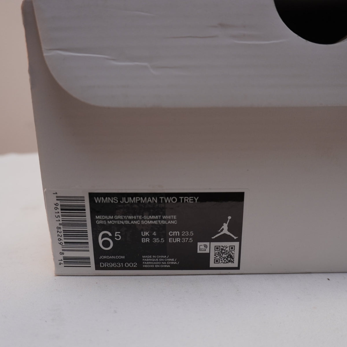 Zapatillas Jordan para Hombre Usadas - Blancas, 37.5