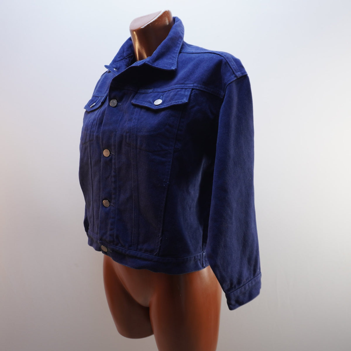Cazadora Vaquera Guess para Mujer Usada - Azul, Grande (L)