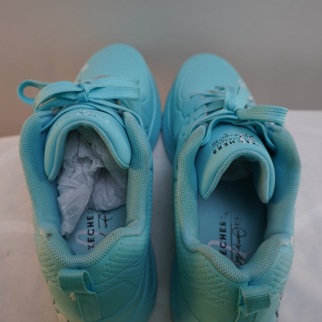 Zapatillas Skechers para Mujer Usadas - Azul, 39
