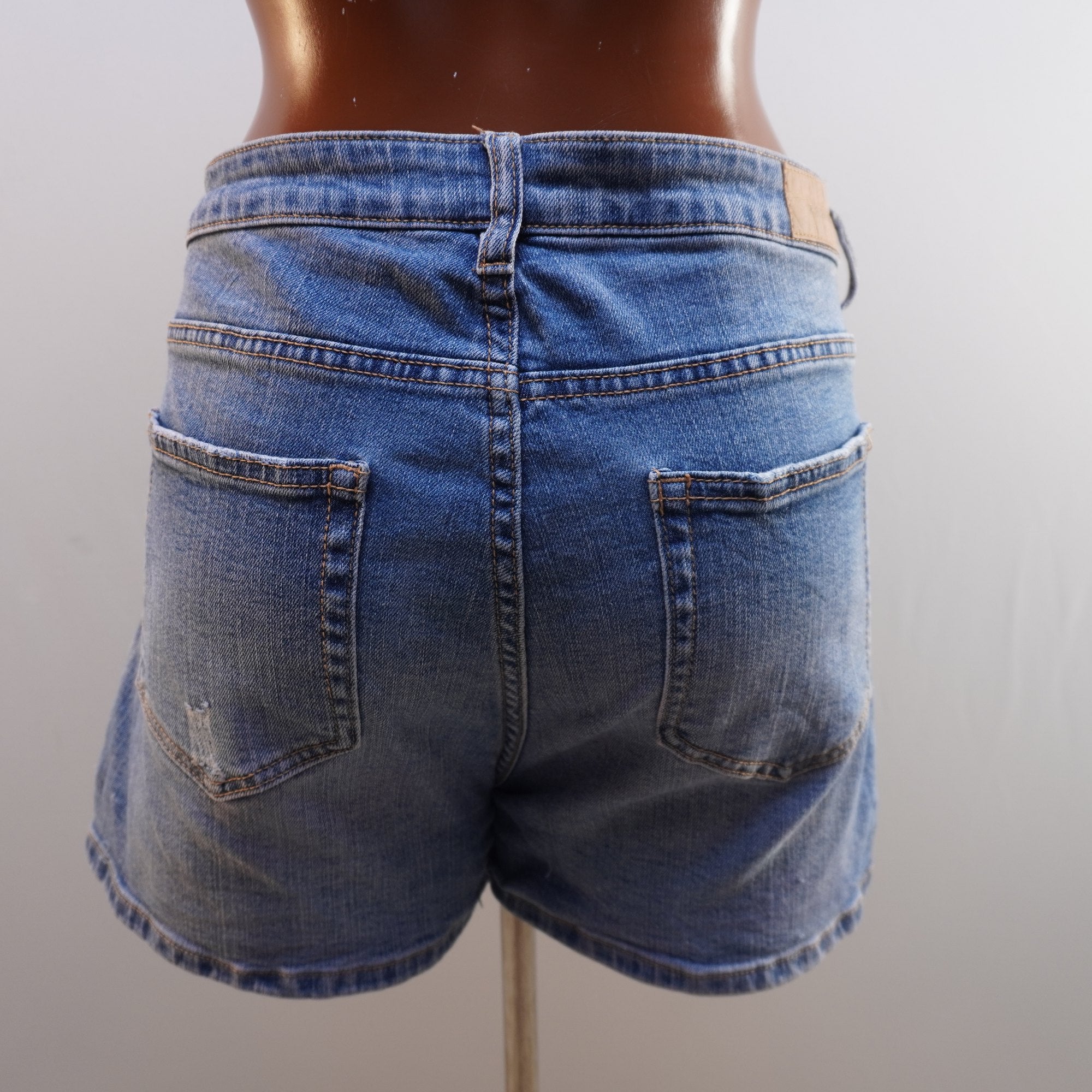 Pantalones Cortos Vaqueros Pull & Bear para Mujer Usados - Azul, XL