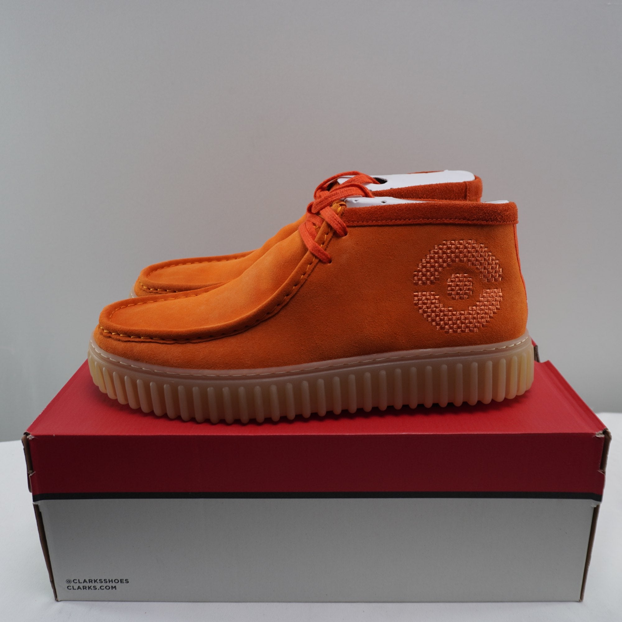 Zapatillas Clarks para Hombre Usadas - Naranja, 44.5