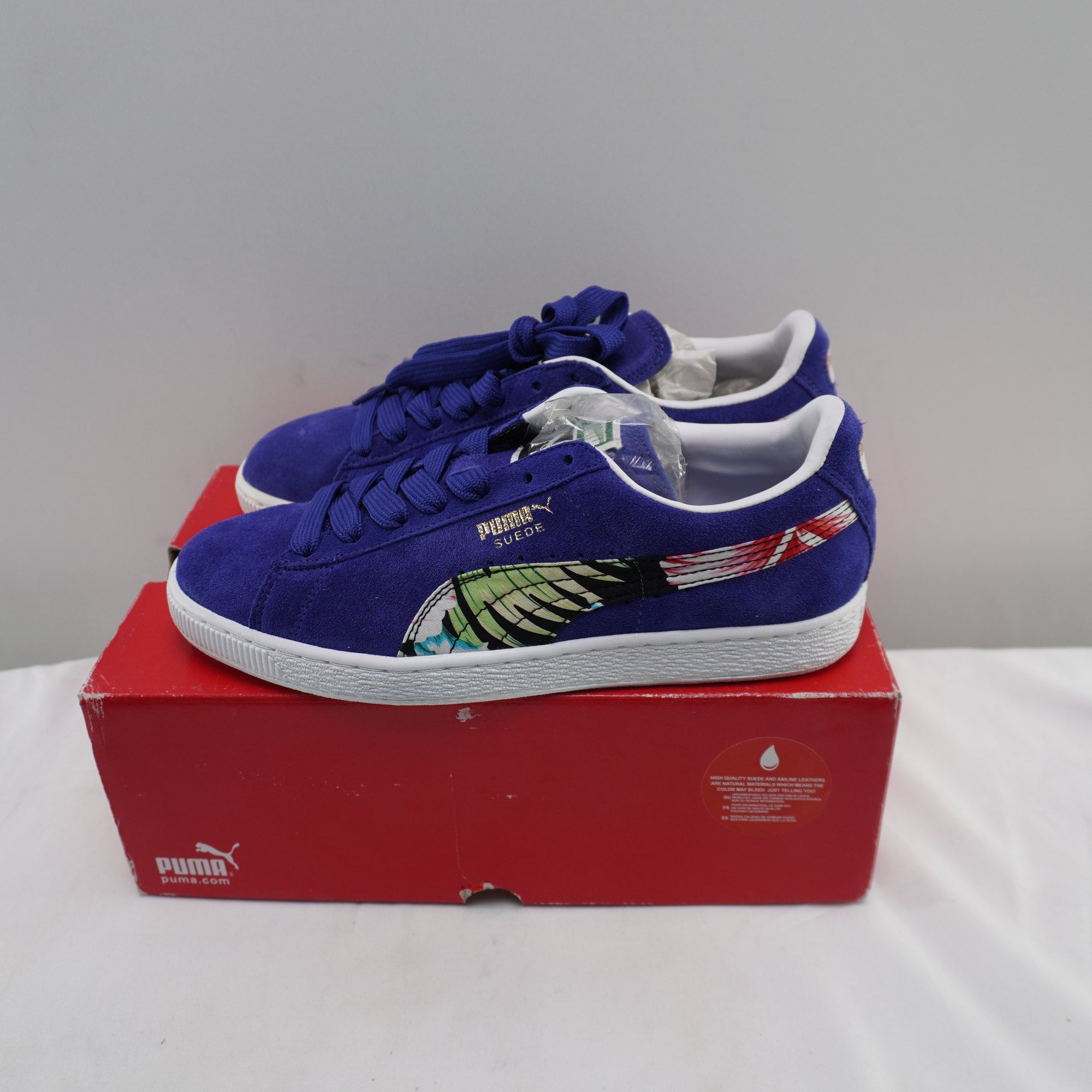 Zapatillas Puma para Mujer Usadas - Azul, 40.5
