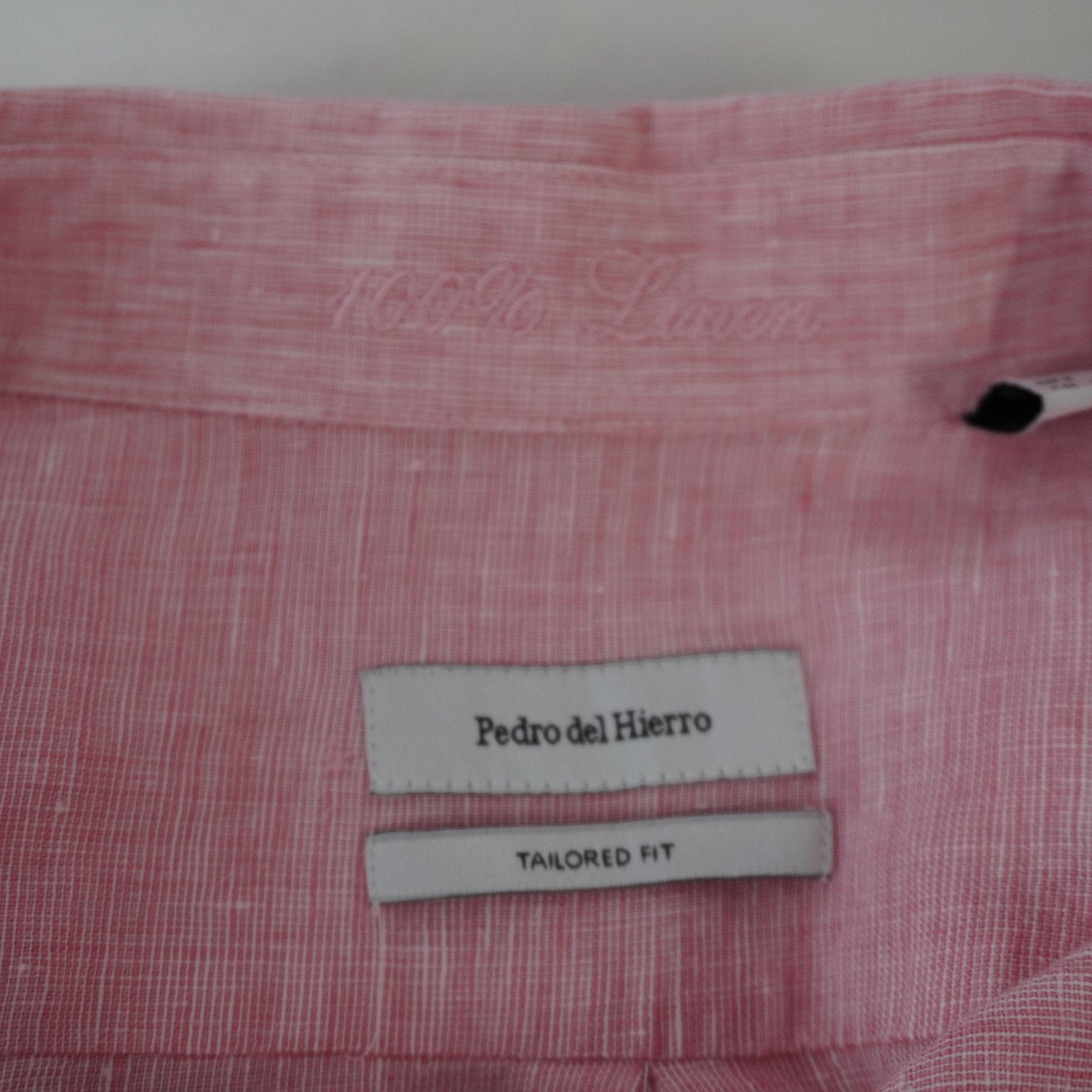 Camisa de Vestir Pedro del Hierro para Hombre Usada - Rosa, S