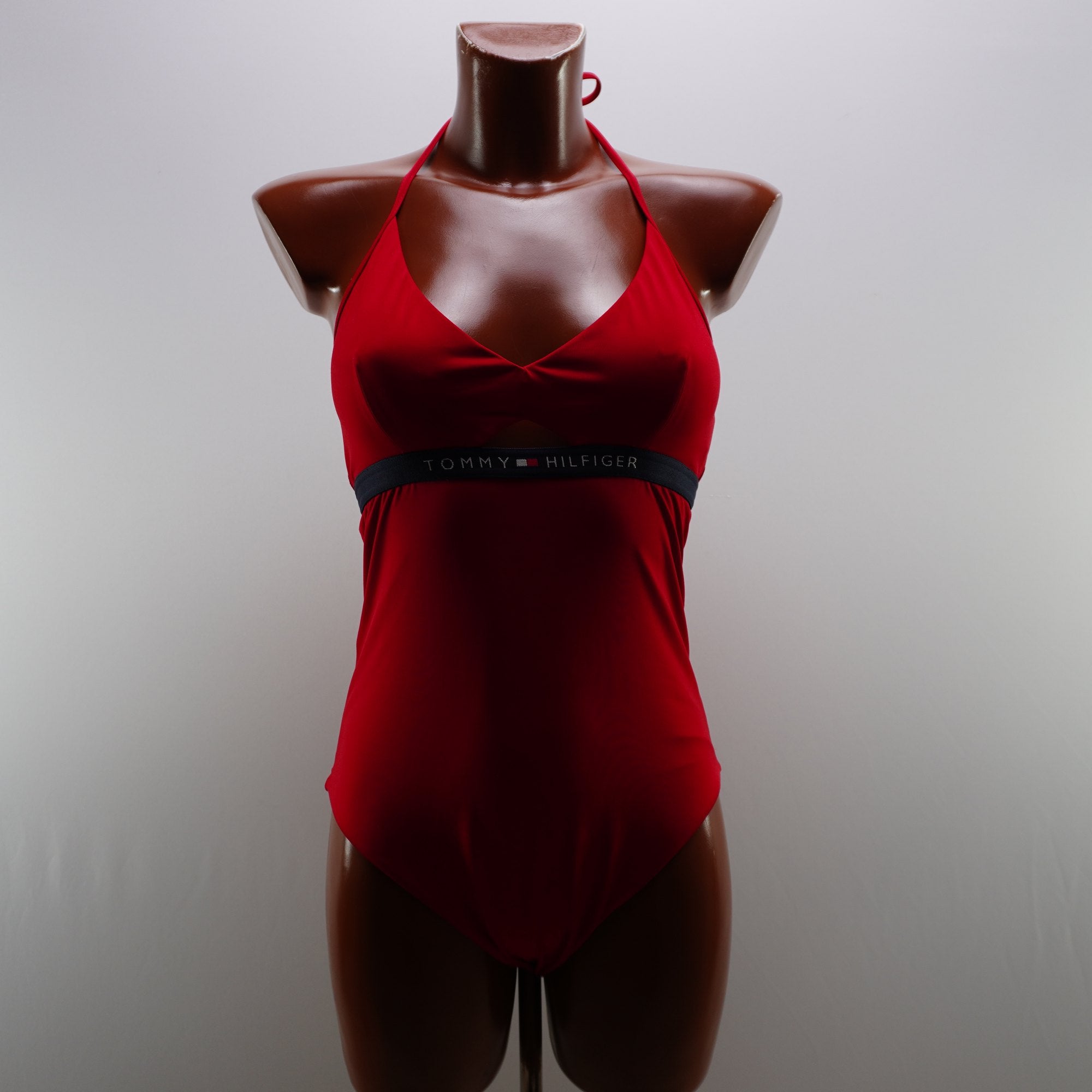 Vestido de Baño Tommy Hilfiger para Mujer - Rojo, L (Usado en Muy Buen Estado)