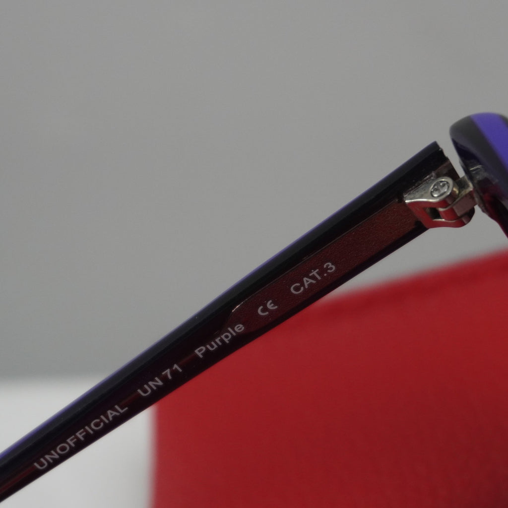 Gafas de Sol Unofficial para Mujer Usadas - Púrpura