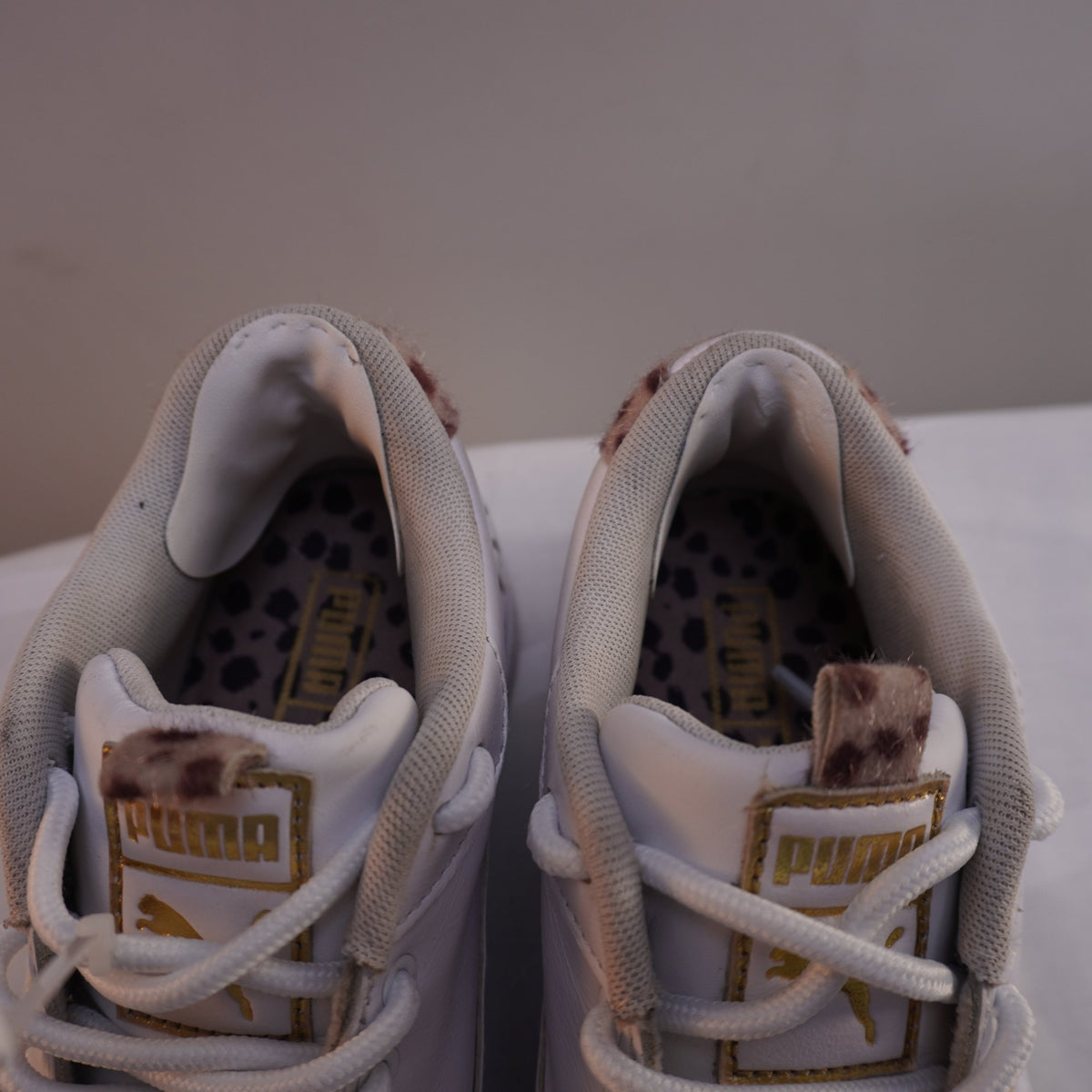 Zapatillas Puma para Mujer Usadas - Blanco, Talla 38