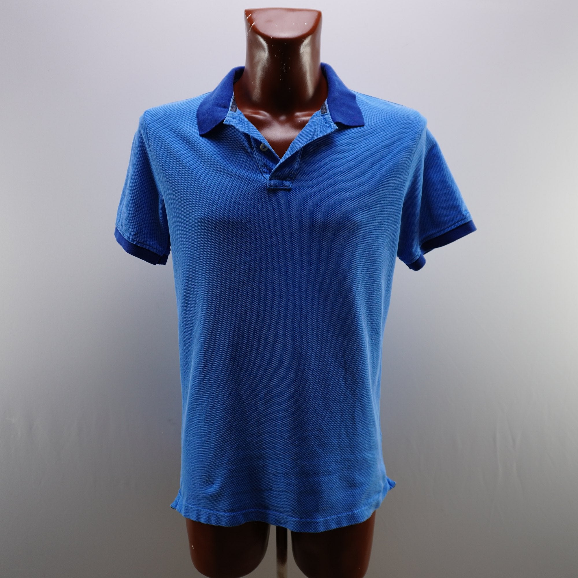 Camiseta de Manga Corta Tommy Hilfiger para Hombre Usada - Azul, L