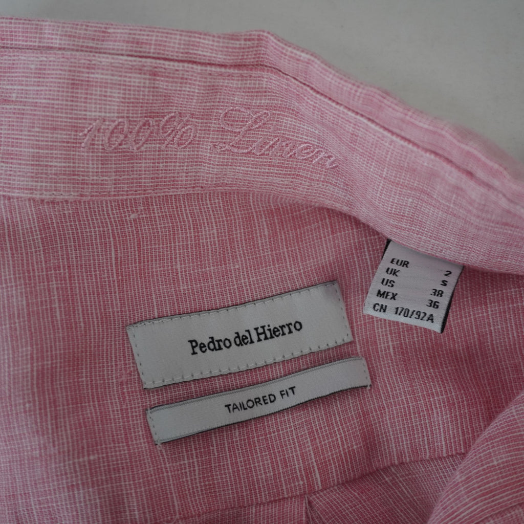 Camisa de Vestir Pedro del Hierro para Hombre Usada - Rosa, S