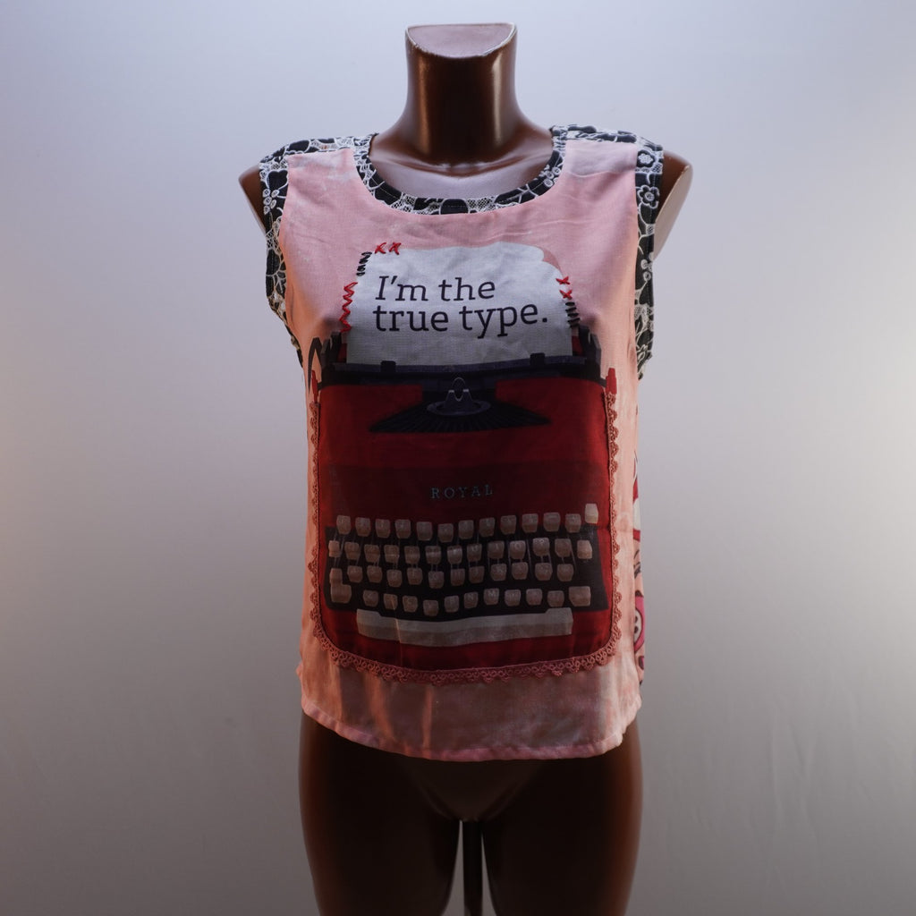 Camiseta sin Mangas Culito para Mujer Usada - Multicolor, XL