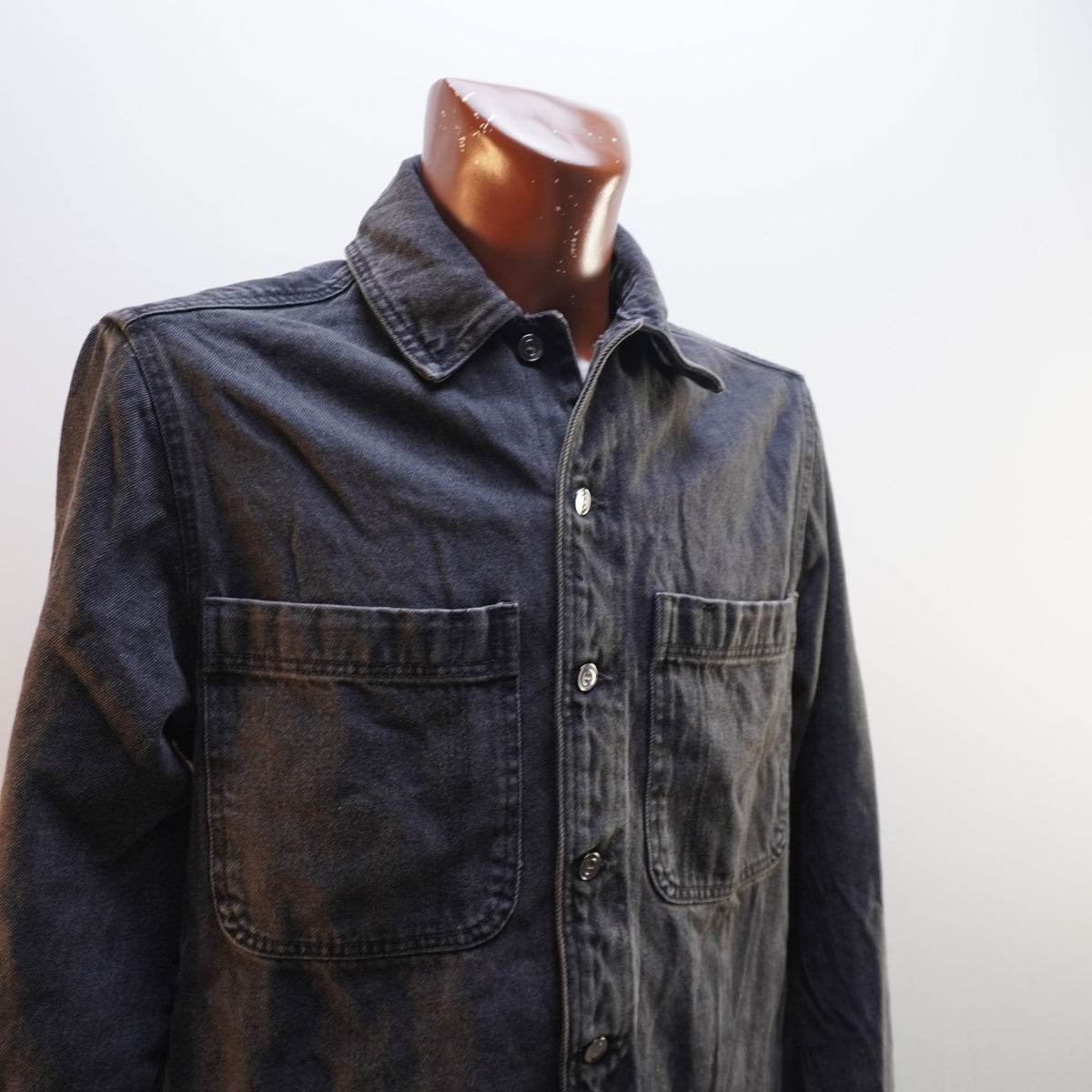 Cazadora Vaquera Reiss para Hombre Usada - Negra, XL