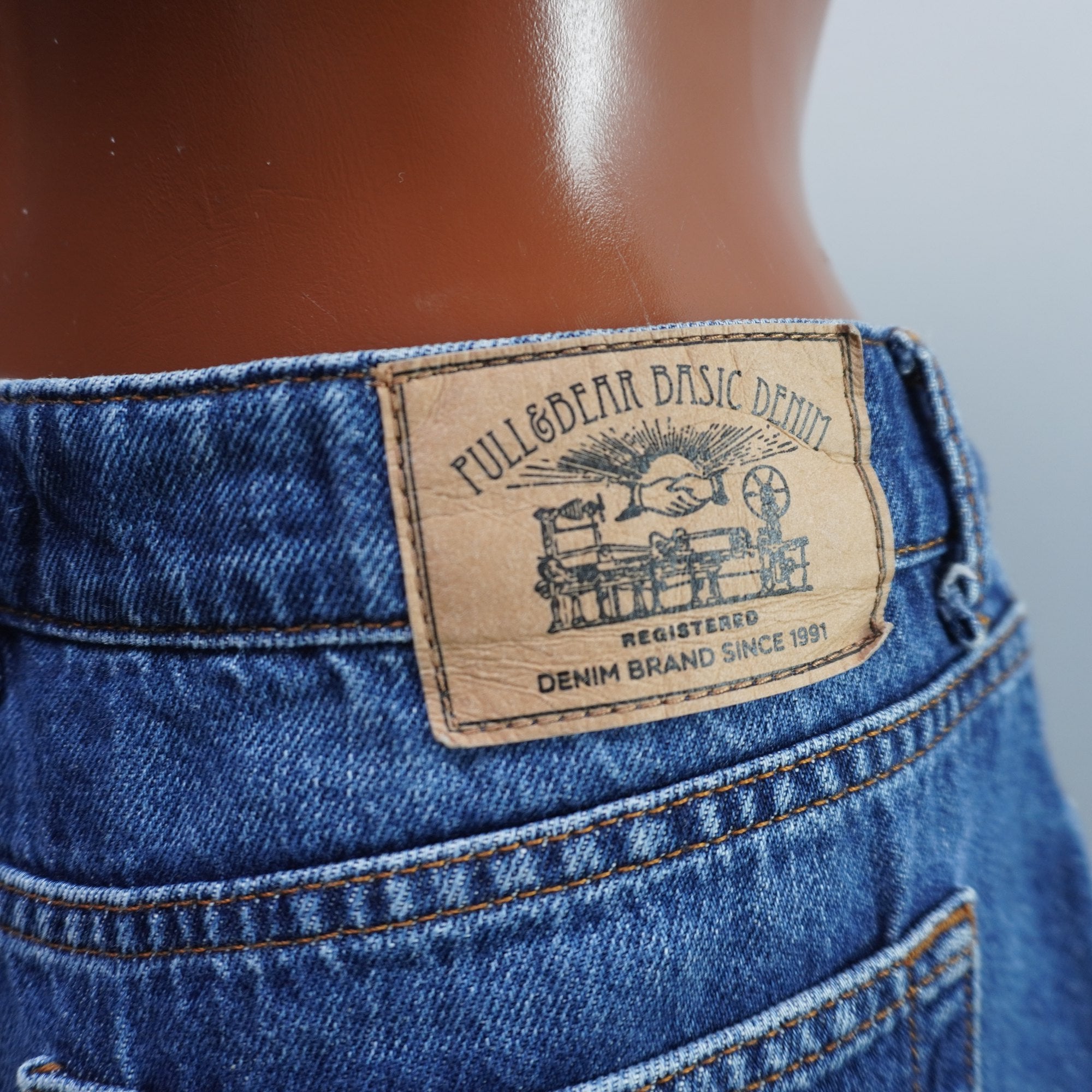 Pantalones Cortos Vaqueros Pull & Bear para Mujer Usados - Azul, L