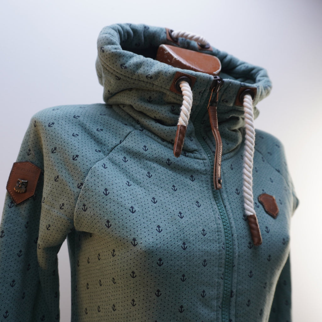 Sudadera con Capucha Naketano para Mujer Usada - Verde, M