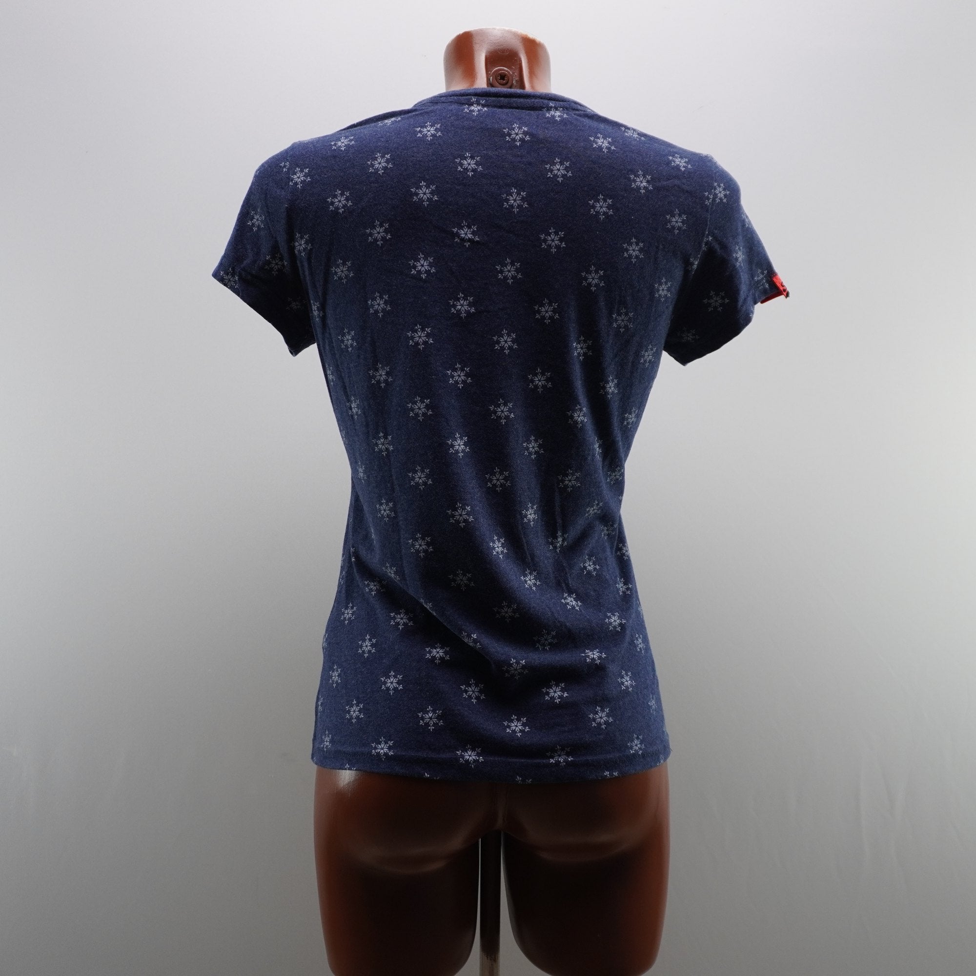 Camiseta Superdry para Mujer Usada - Azul, Mediano (M)