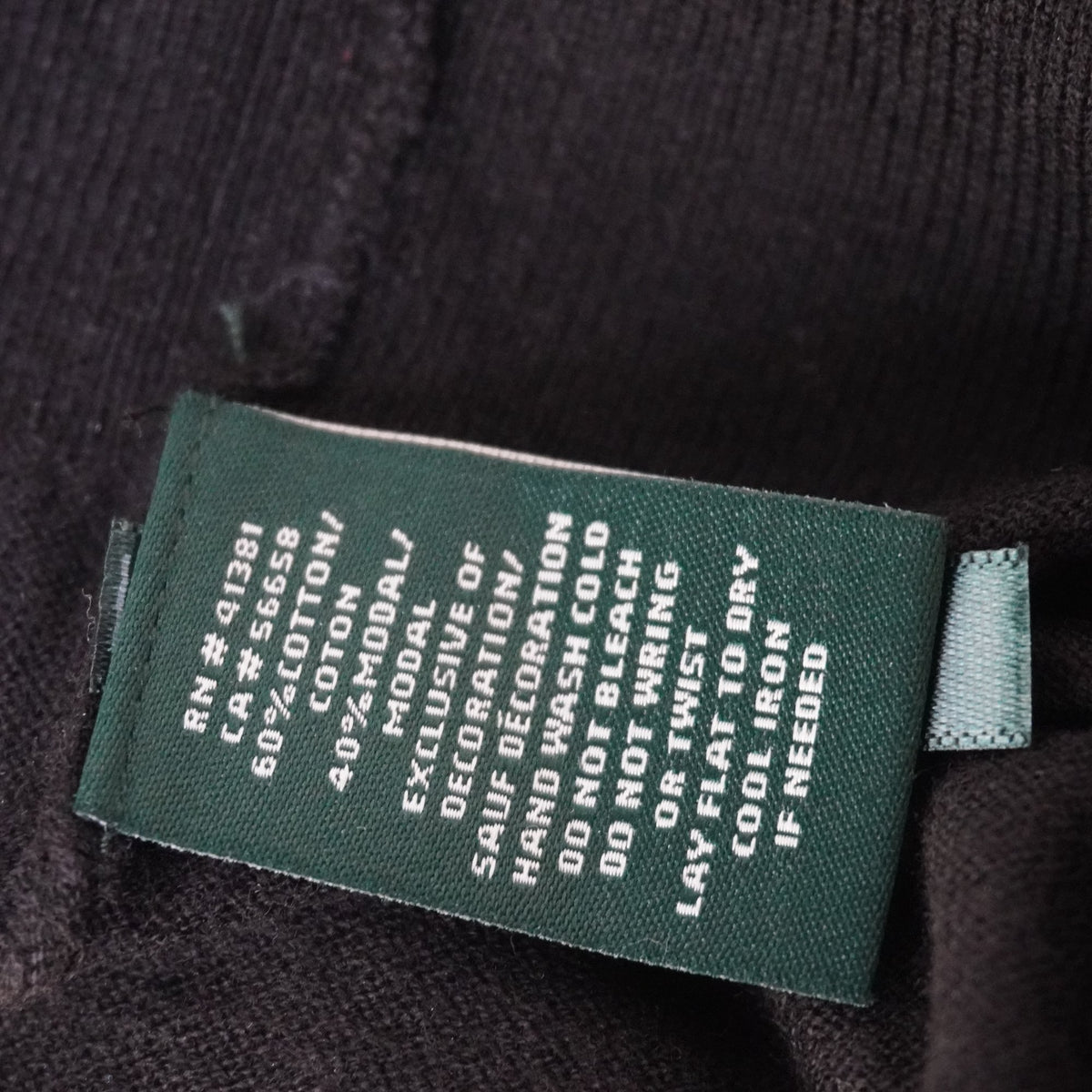 Cárdigan Ralph Lauren para Mujer Usado - Negro, XL