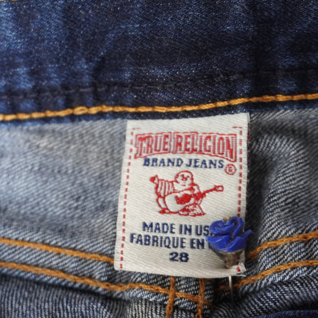 Vaqueros True Religión para Mujer en Azul, Talla M - Usados en Muy Buen Estado