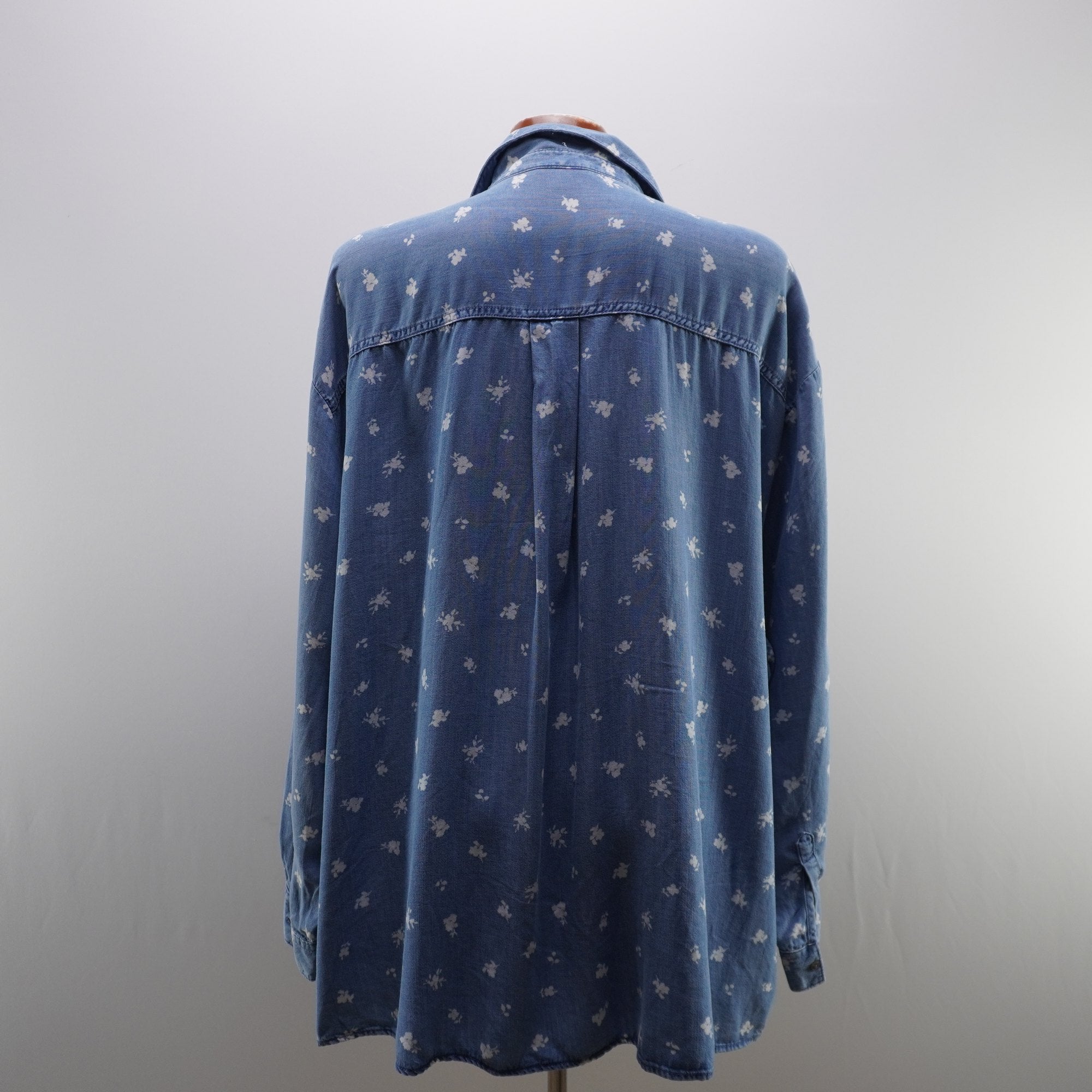 Camisa C&A para Mujer Usada - Azul, 5XL