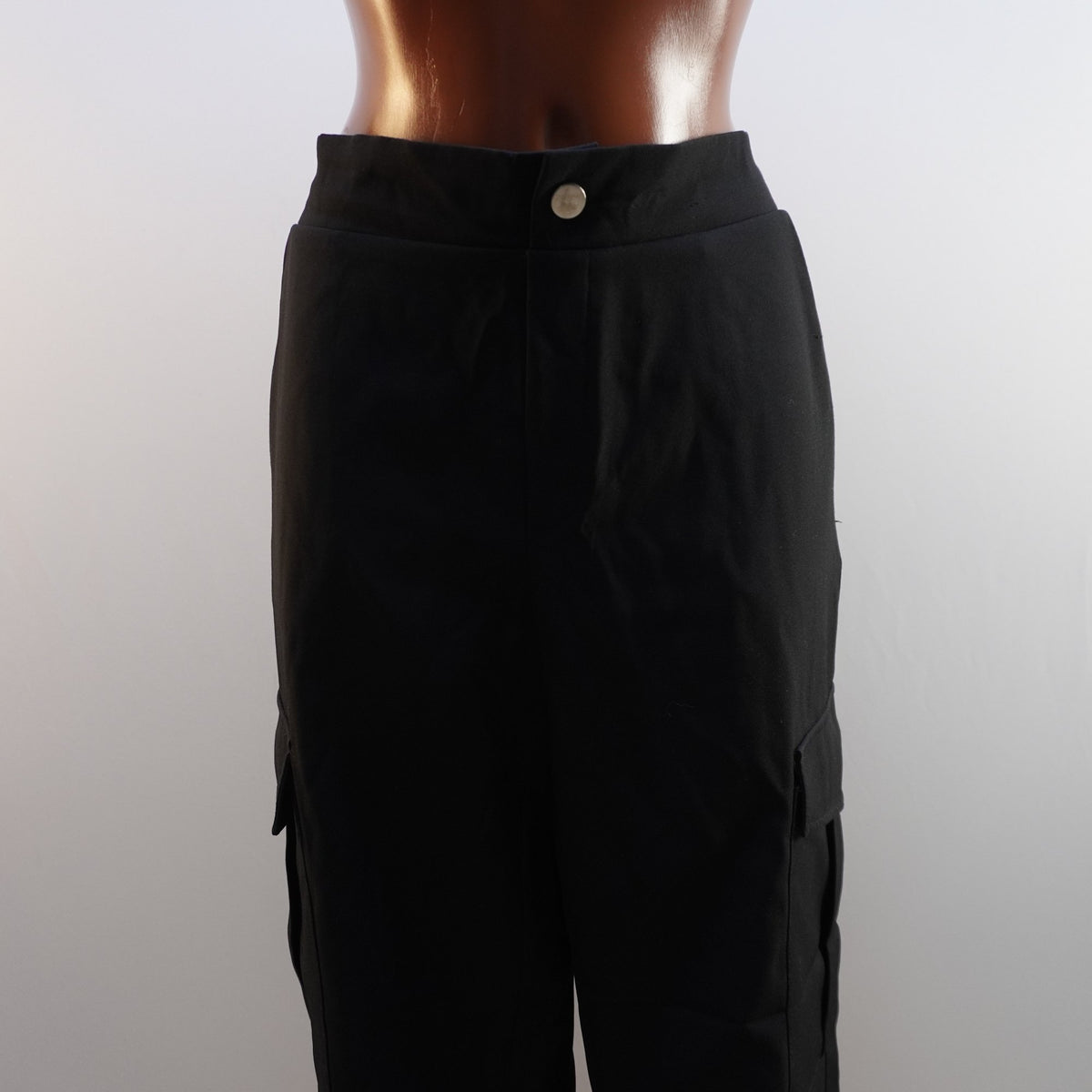 Pantalones Tipo Cargo Zara para Mujer Usados - Negros, M