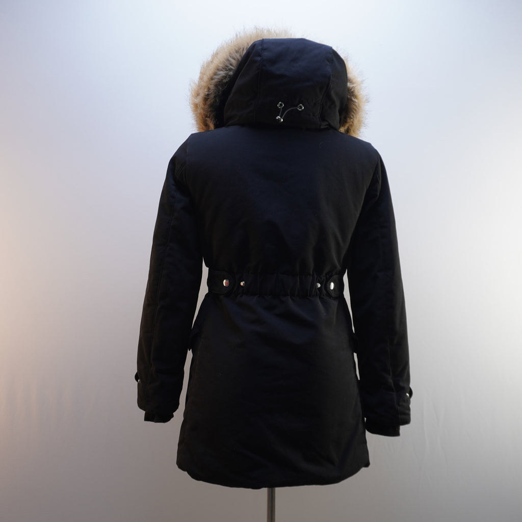 Parka Zara para Mujer Usada - Negra, XS