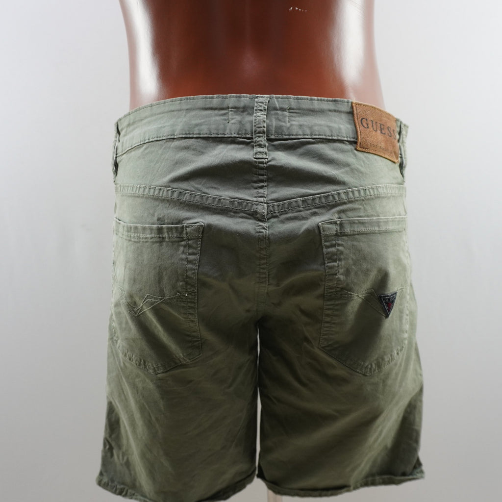Pantalones Cortos Vaqueros Guess para Hombre Usados - Verde, M